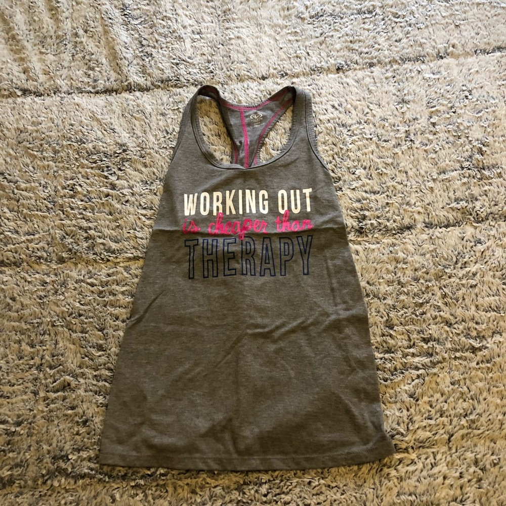 Work-out tank top no holes and no stains never used